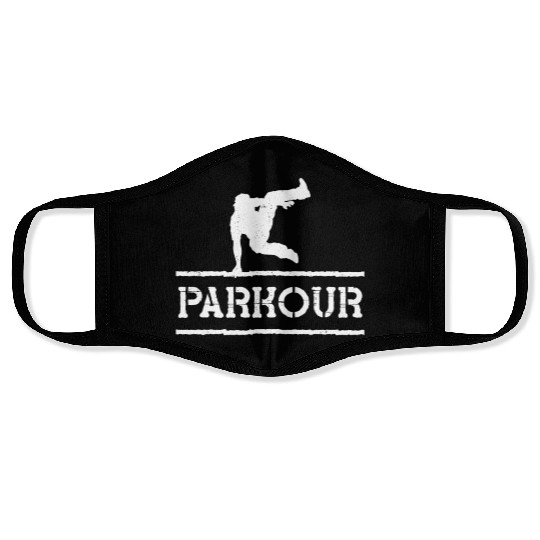 Parkour Free Running Traceur Face Masks
