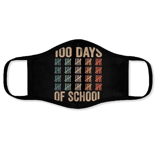 100 Days Of School Sweet Team Cute Sayings Face Masks