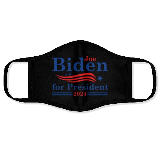 Joe Biden For President 2024 Face Masks