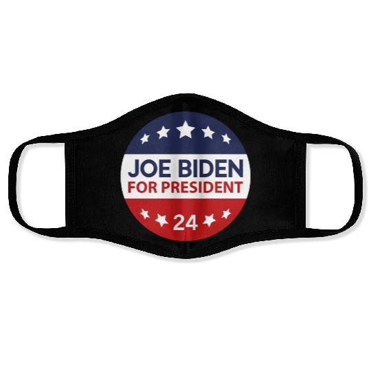 Joe Biden For President 24 Face Masks