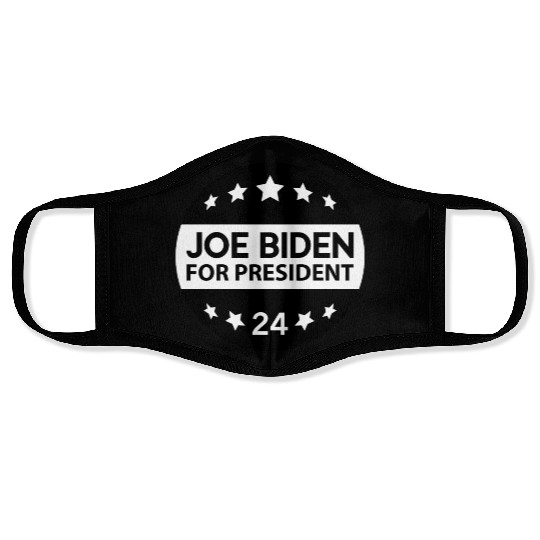 Joe Biden For President 24 Face Masks