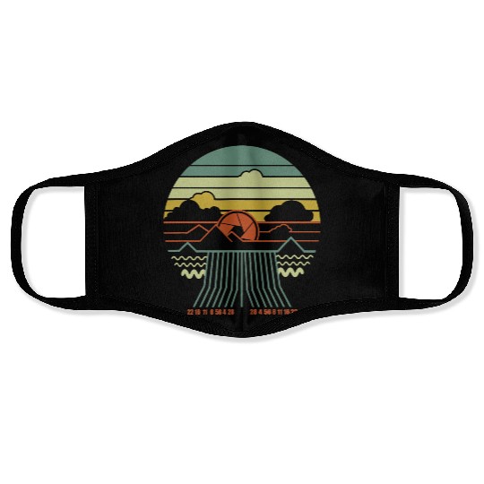 Landscape Photography Gift Photographing Camera Ph Face Masks