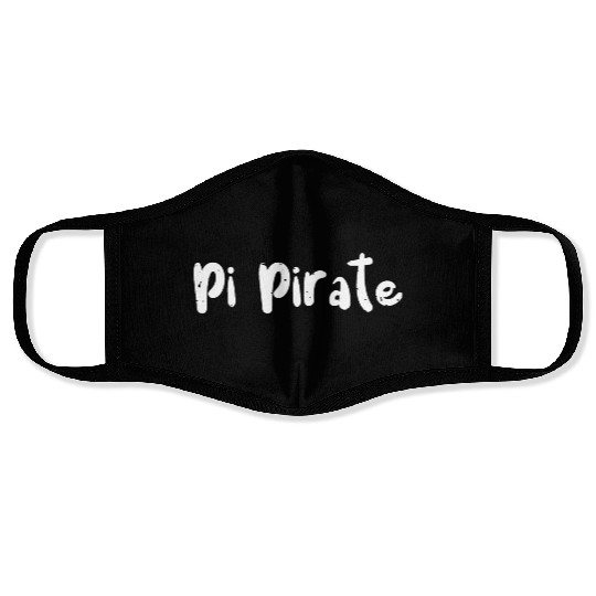 Pi Pirate - Math Face Masks