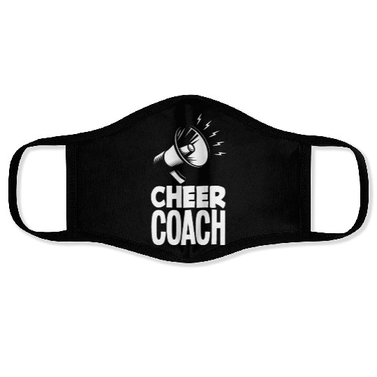 Cheer Coach Cheerleading Coach Cheerleader Coach Face Masks