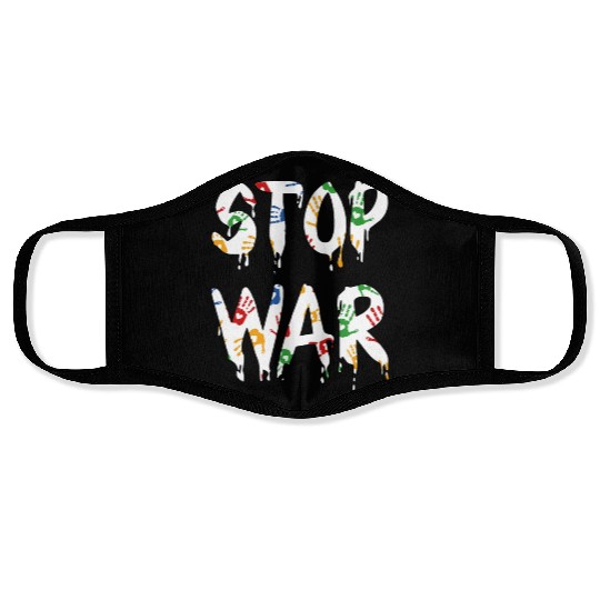 Stand with Ukraine Face Masks, Ukraine Anti War Face Masks