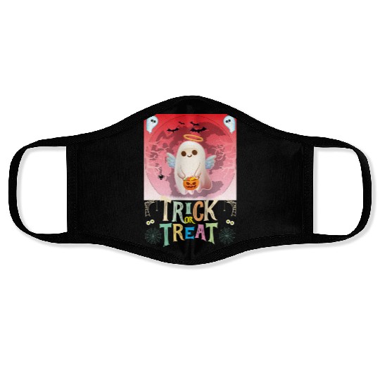 Halloween Trick Or Treat Cute Ghost Face Masks