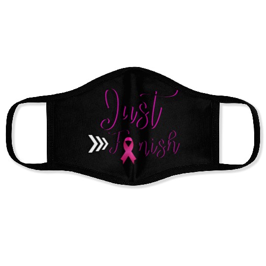 Just Finish-Pink for the Cure Face Masks