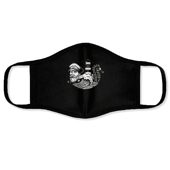 Never Underestimate Skipper Born In 1977 Face Masks