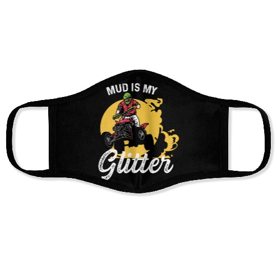 Mud is Glitter Fearless or Brave Gift Face Masks