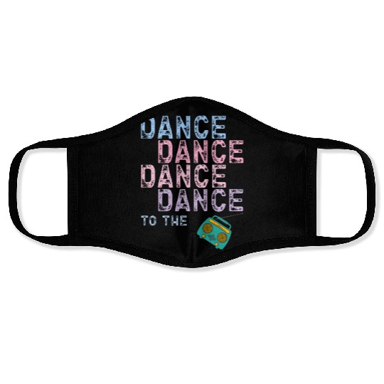 Dance To The Radio Face Masks