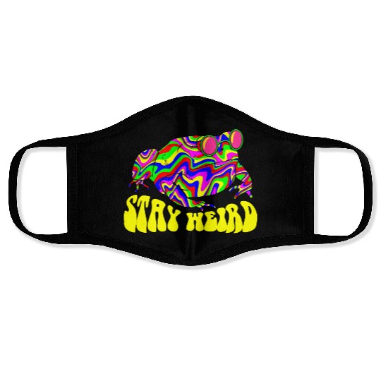 Stay Weird Face Masks