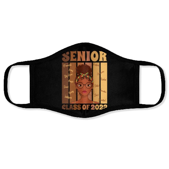 Senior Class Of 2023 Back To School Graduation Face Masks