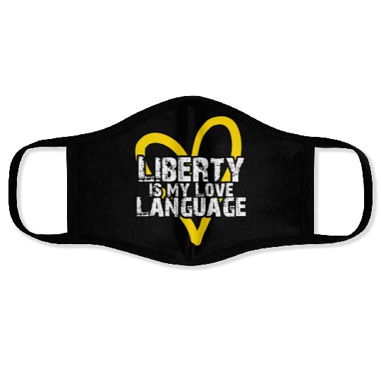 Liberty Love Face Masks