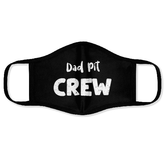 Dad Pit Crew - Birthday Face Masks