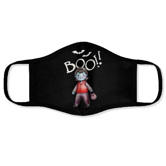 Halloween pumpkin spooky*T Face Masks