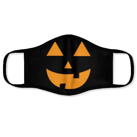 Pumpkin Halloween Jack O Lantern Pumpkins Face Masks