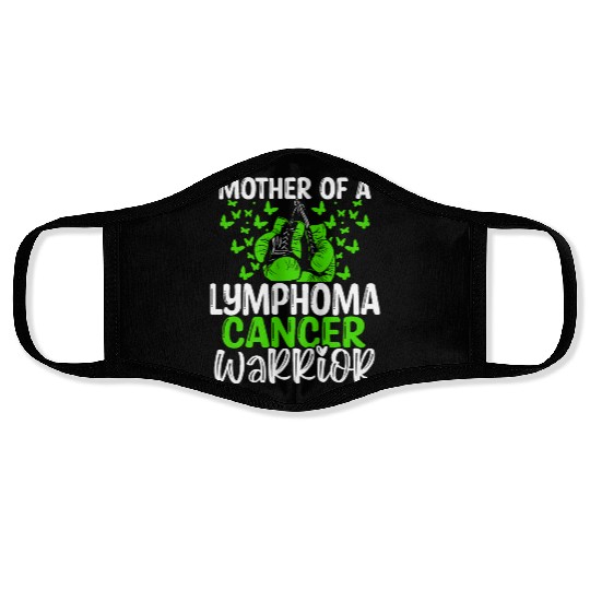 Lymphoma Cancer Awareness Mom Mothers Day Mama Face Masks