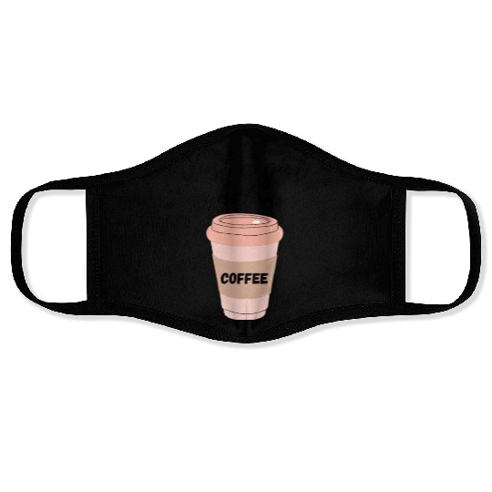 just a girl who loves coffee Face Masks