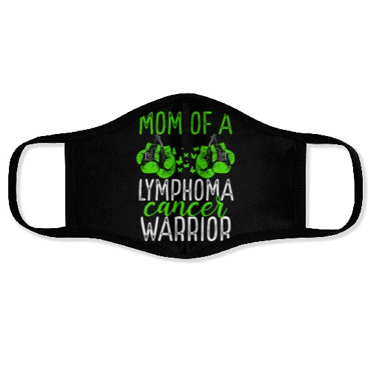 Mom Lymphoma Cancer Awareness Mothers Day Mama Face Masks