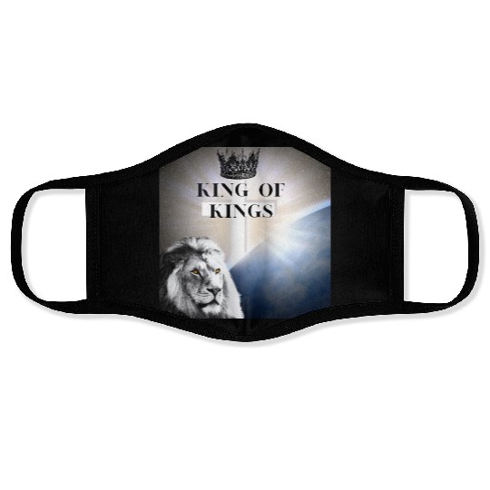 KING OF KINGS of kings(Christian/Catholic) Face Masks