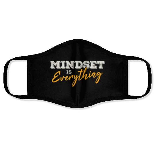 Growth Mindset Entrepreneur Teacher Fitness Face Masks