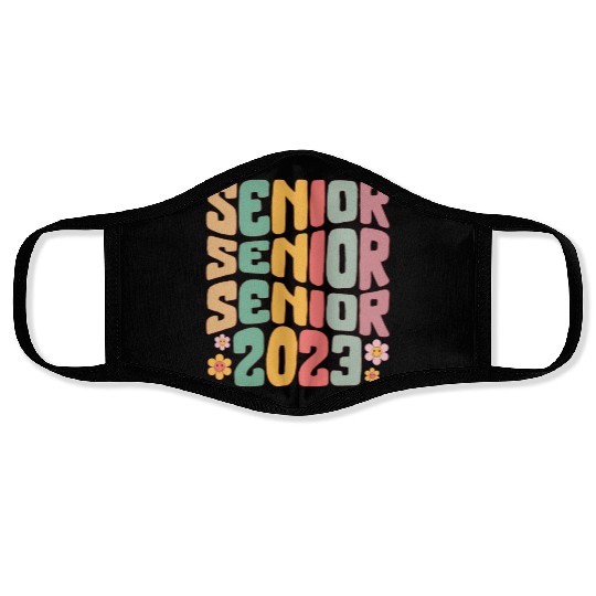 Graduation Face Masks, Senior Class Of 2023 Gift End