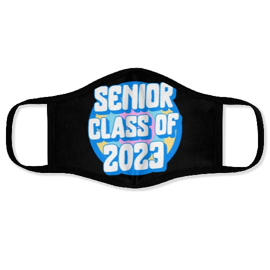 Graduation Face Masks, Senior Class Of 2023 Gift End