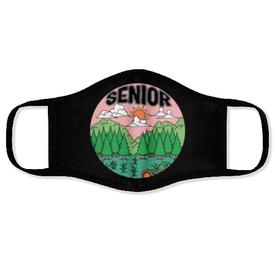 Graduation Face Masks, Senior Class Of 2023 Gift End