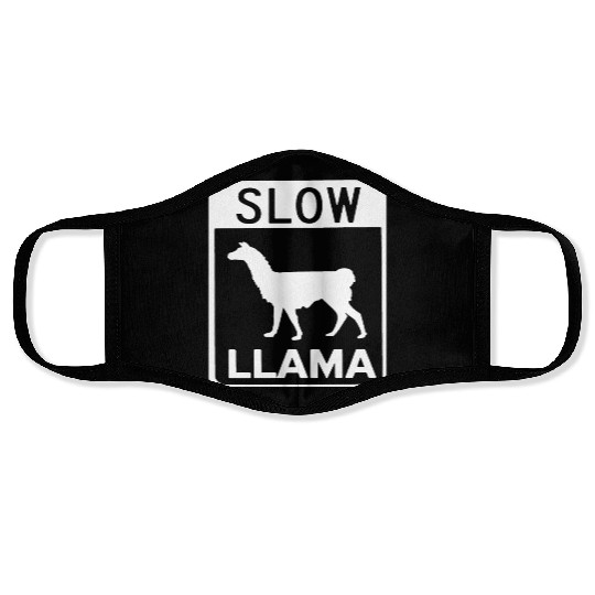 Phish Slow Llama Face Masks
