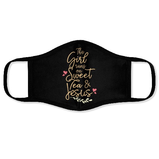 This Girl And Sweet Tea Face Masks