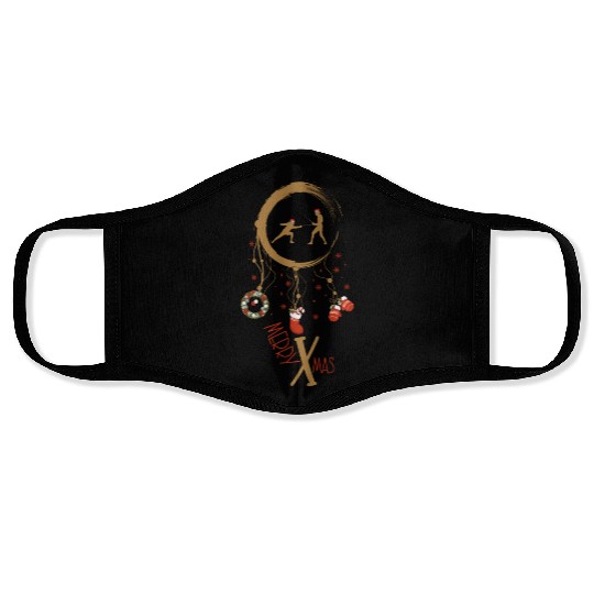 Winter dreamcatcher Christmas Fencing Face Masks
