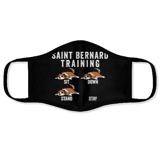 Saint Bernard Training Face Masks