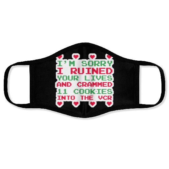 I m Sorry Face Masks