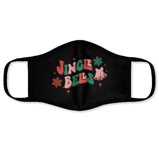 Jingle Bells Christmas Face Masks