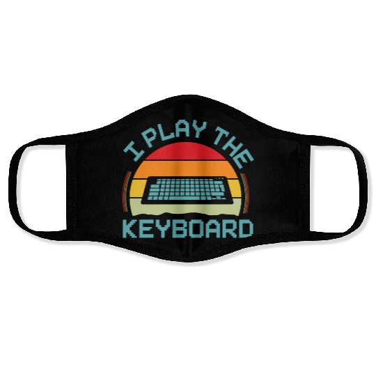 Keyboard Gamer Computer Science Gaming Face Masks