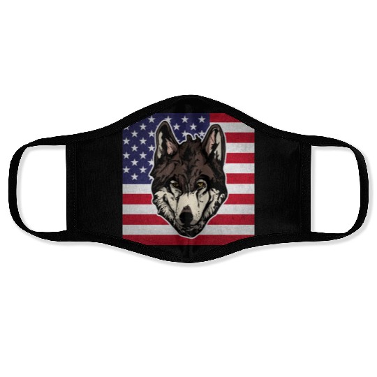 Wolf Face Masks