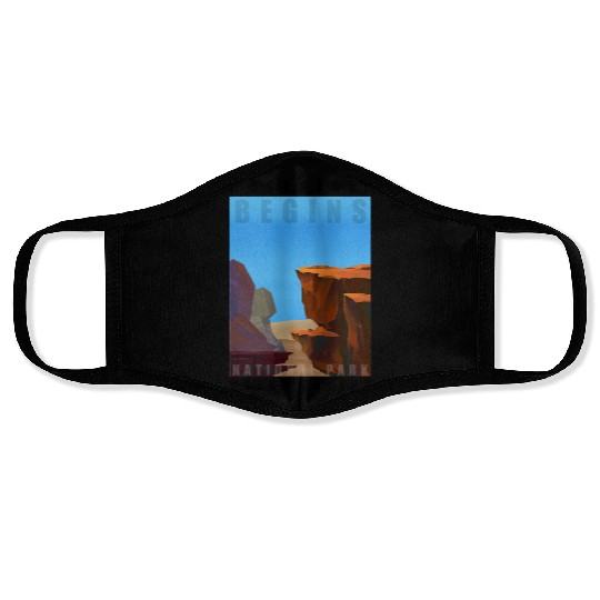 Adventure Grand Canyon cool design Face Masks