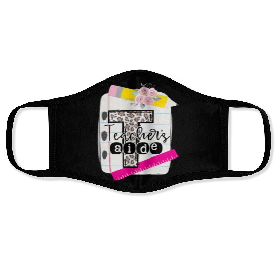 Teachers Aide Teacher Assistant Face Masks