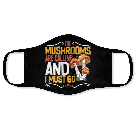 Morels Mushroom Picker Mushroom Farmer Mushroom Face Masks