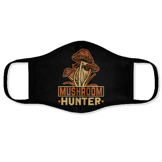 Morels Mushroom Picker Mushroom Farmer Mushroom Face Masks