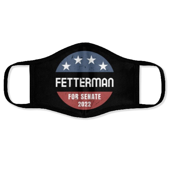 John Fetterman for Senate 2022 Pennsylvania Face Masks