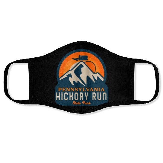 Hickory Run state park Pennsylvania Face Masks