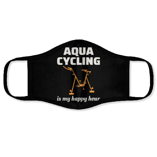 Aqua Cycling Swimming Pool Fitness Training Coach Face Masks