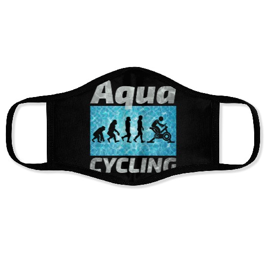 Aqua Cycling Swimming Pool Fitness Training Coach Face Masks