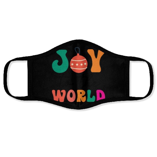 joy to the world Face Masks