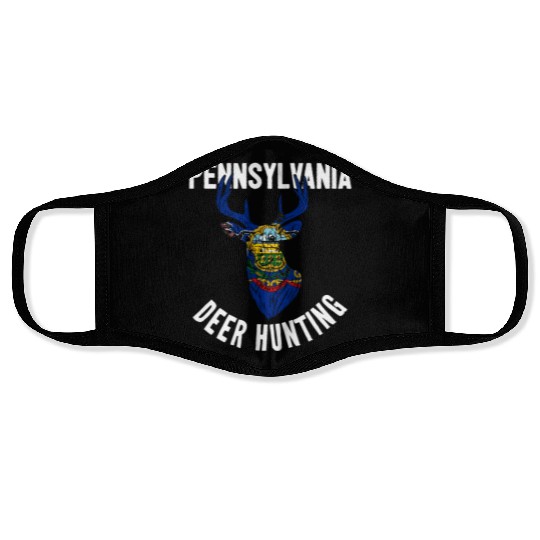 Pennsylvania Deer Hunting Buck Stag Hunter Face Masks