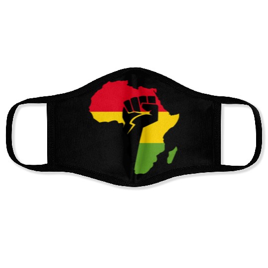 African Black Power Face Masks