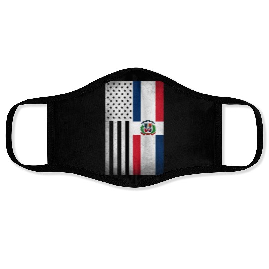 Dominican Republic Design for Dominican Americans Face Masks