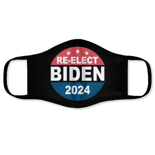 Re-Elect Joe Biden 2024 Democrats Face Masks