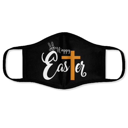 Happy Easter Egg Face Masks, Easter Unicorn Face Masks,